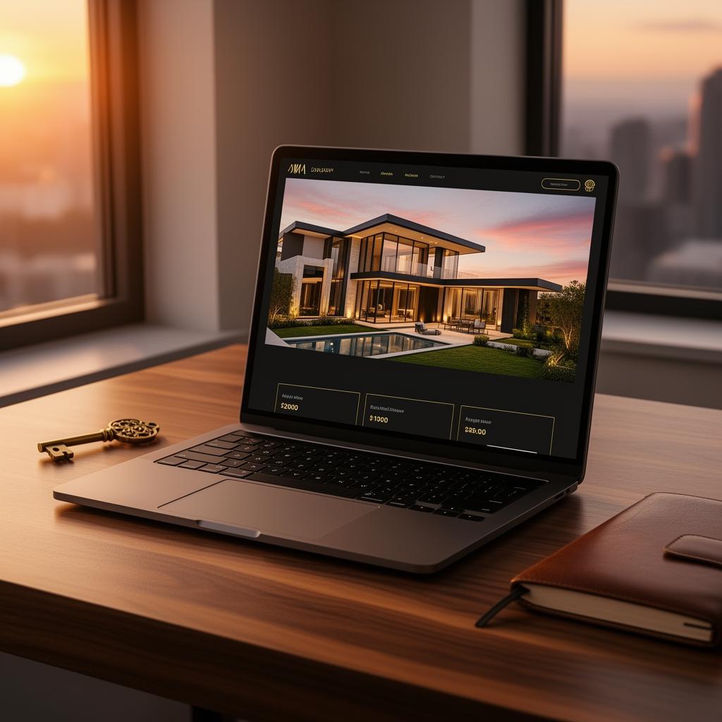Exemplo de projeto Brazi Digital — Imobiliário: Portfólio de alto padrão